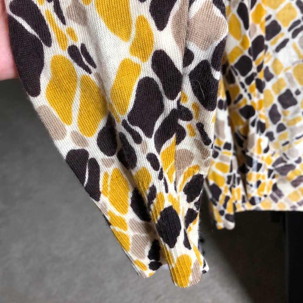 Patterned Tory Burch Cardigan - image 5